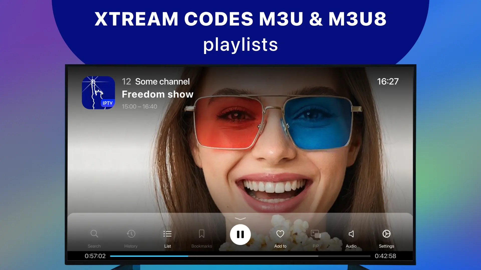 IPTV Apple TV screenshot 1